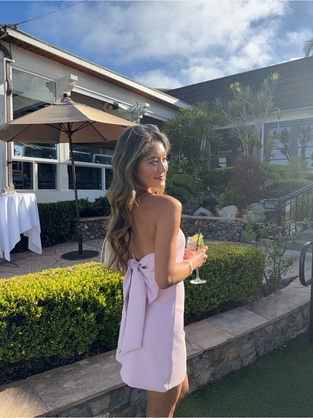 Peppermayo Light Pink Strapless Mini Dress - Picture 2 of 3